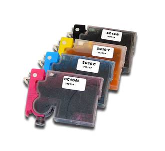 Epson 4 Pce Set Edible Cartridges (PRINTERS: XP200, XP300, XP400) DATED STOCK